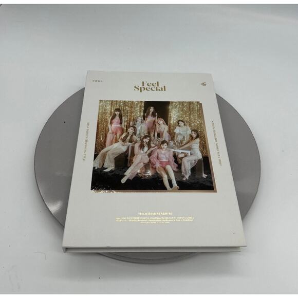 Twice Feel Special White Cover 8th Mini Album CD Lyric Booklet Photo Book - Picture 1 of 8